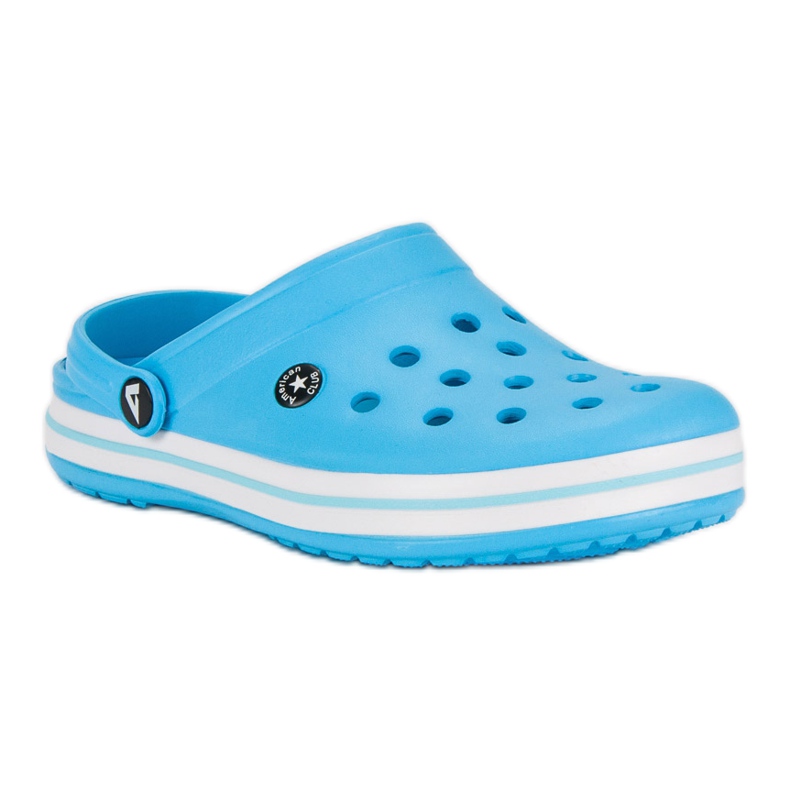 American Club Plave vrtne papuče plava 1