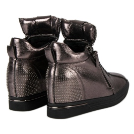 Grafitne tenisice sa patentnim zatvaračem višebojan 2