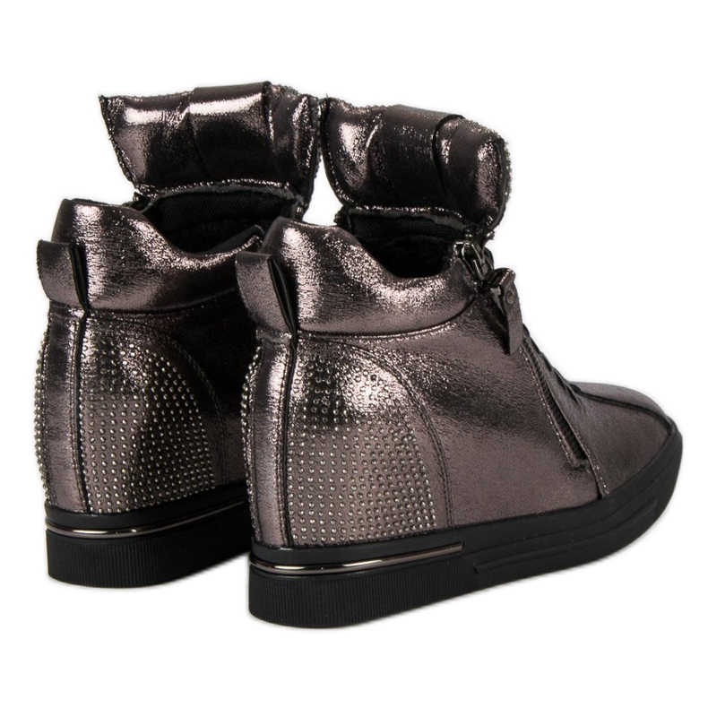 Grafitne tenisice sa patentnim zatvaračem višebojan 2