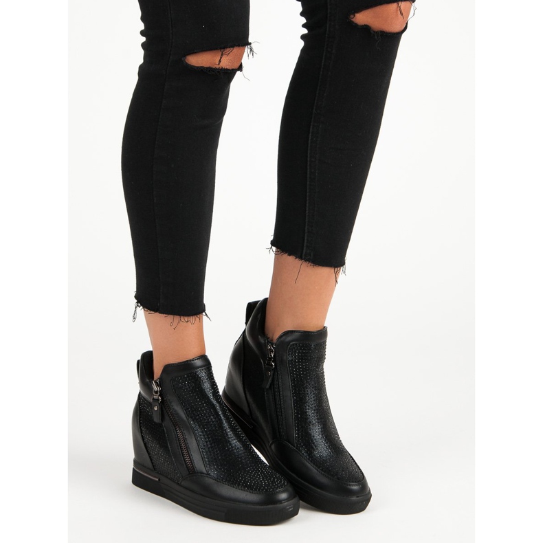 Tenisice na zatvaraču crno 2