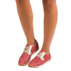 Kylie Modne vezane tenisice crvena 1