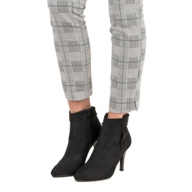 Klasične čizme na visoku petu crna 2