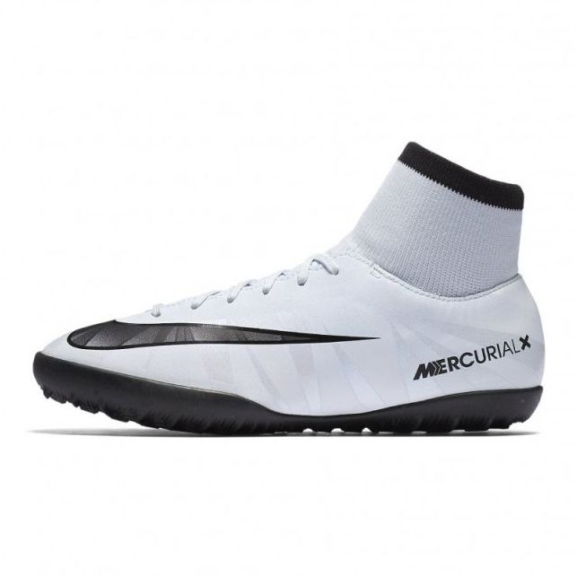 Nike MercurialX Victory Vi nogometne cipele crno, bijelo bijela 1
