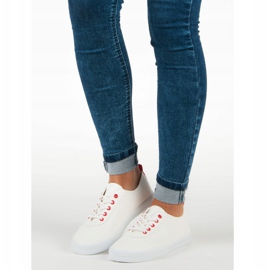 Kylie Ažurne vezane tenisice bijela 1