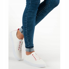 Kylie Ažurne vezane tenisice bijela 2