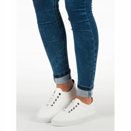 Kylie Ažurne vezane tenisice bijela 1