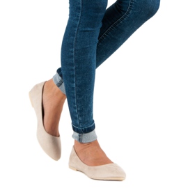 Seastar Balerine od antilopa bež 2