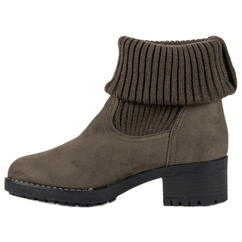 Seastar Slip-on visoke čizme zelena 1