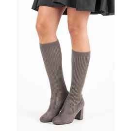 Seastar Uklopljene sive čizme siva 1