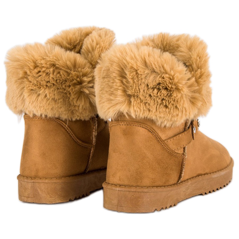 Seastar Mukluki s krznom smeđa 1