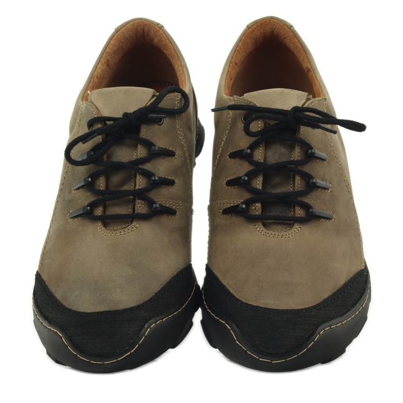 Badura 2159 udobne sportske cipele crno smeđa 4