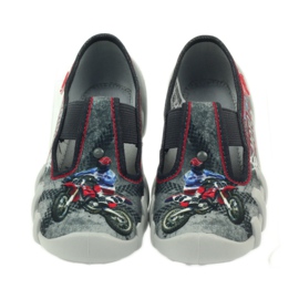 Befado dječje cipele papuče 290x166 siva crvena 4