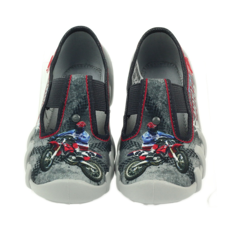 Befado dječje cipele papuče 290x166 siva crvena 4