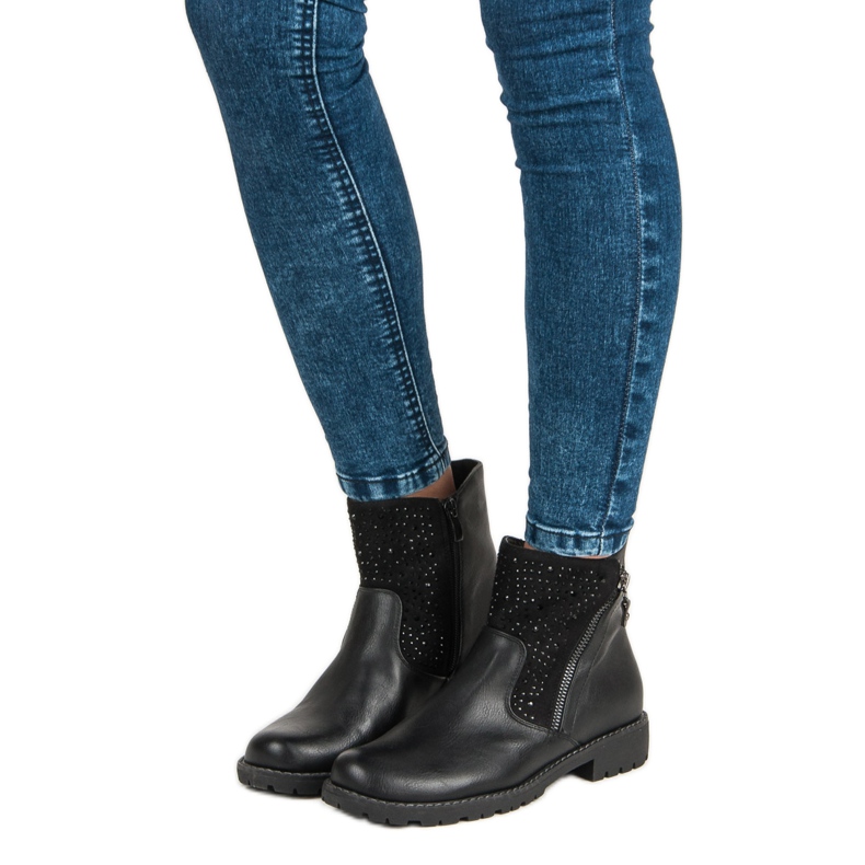 Show It Klasične crne čizme crna 1