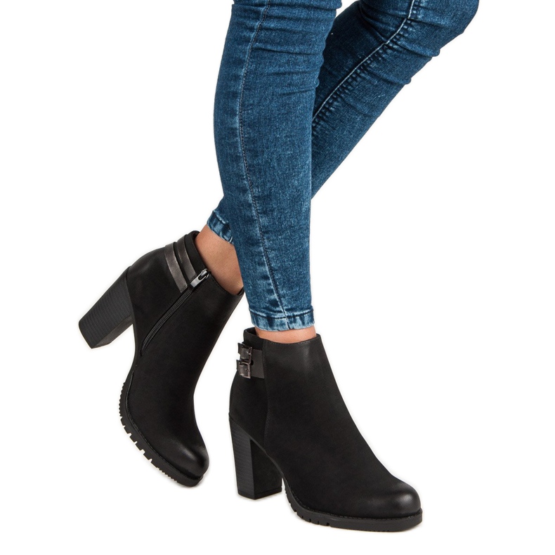 Show It Klasične čizme na postu crno 2