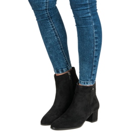 Filippo Ženske cipele od antilopa crno 1