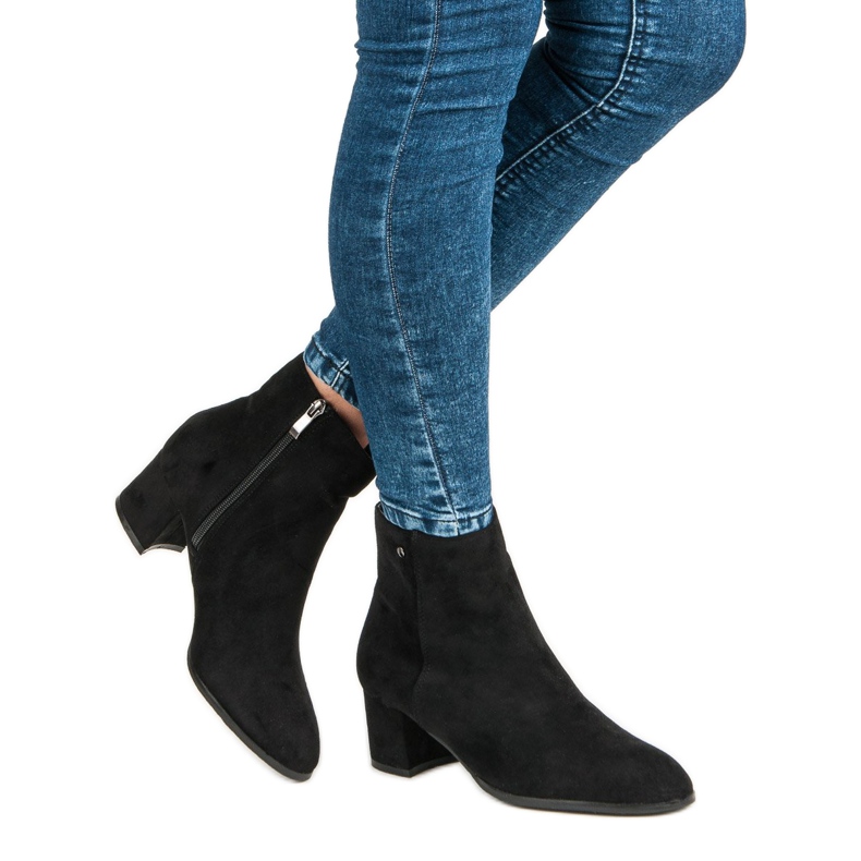 Filippo Ženske cipele od antilopa crno 2