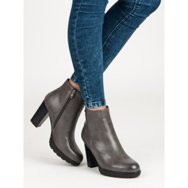 Filippo Grafitne čizme na postu siva 2