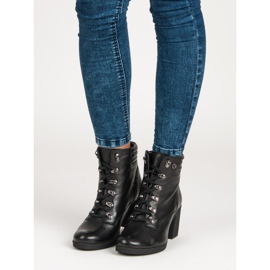 Udobne vinceza visoke potpetice crna 1