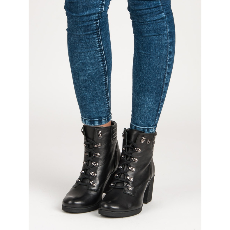 Udobne vinceza visoke potpetice crna 1