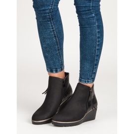 Filippo Crne čizme na klin crna 1