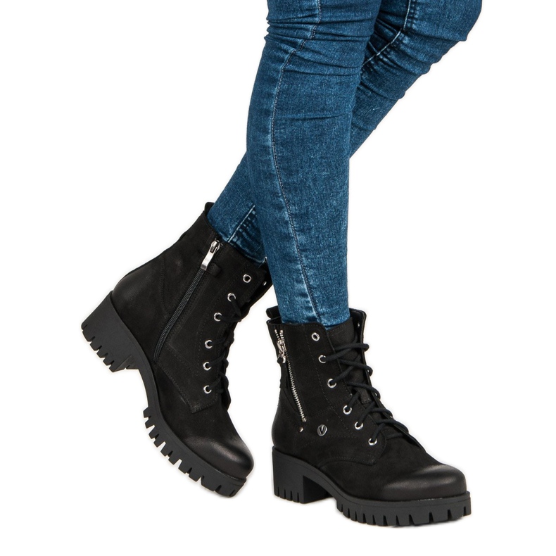 VINCEZA Crni radnici crno 2