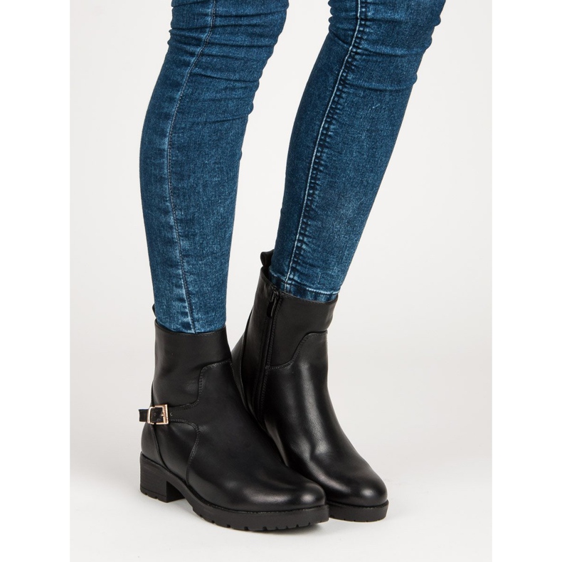 J. Star Crne čizme crna 2