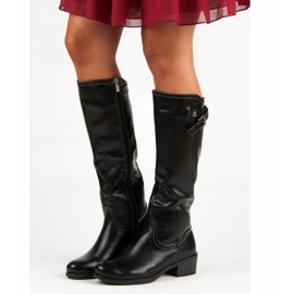 Crne čizme VINCEZA crno 1