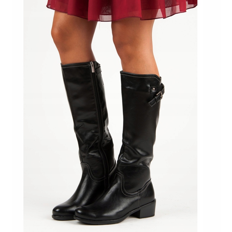 Crne čizme VINCEZA crna 1