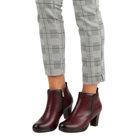 Vinceza Elegantne čizme na vincezi crvena 1