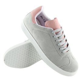 Ženske tenisice sive i roze BL131P GREY / PINK siva 1