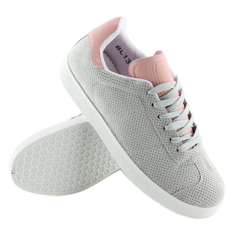 Ženske tenisice sive i roze BL131P GREY / PINK siva 1