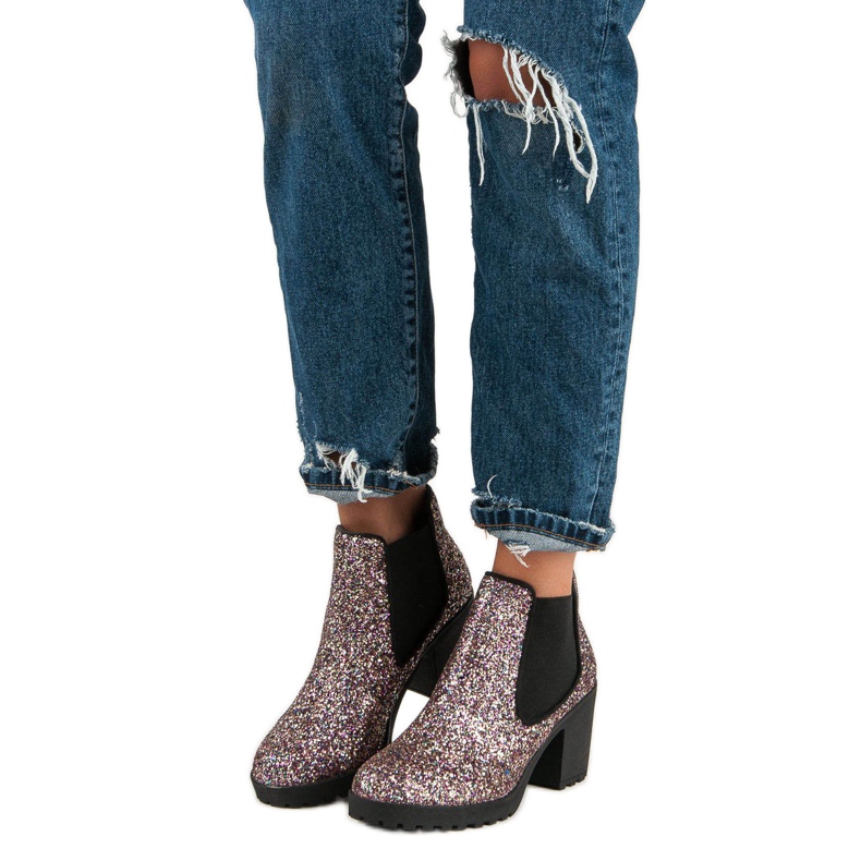 Corina Modne čizme Jodhpur ljubičasta 2