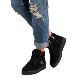 Mckeylor Suede Creepers tenisice crna 2