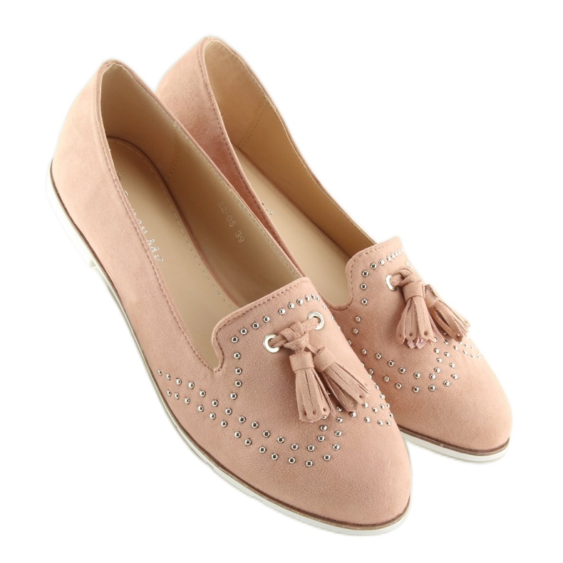 Ženske roze mokasinke roze 22-05 Pink ružičasta 1