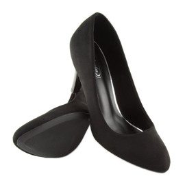 Pumpe s bademovim prstima crne B-41 Black crno 1