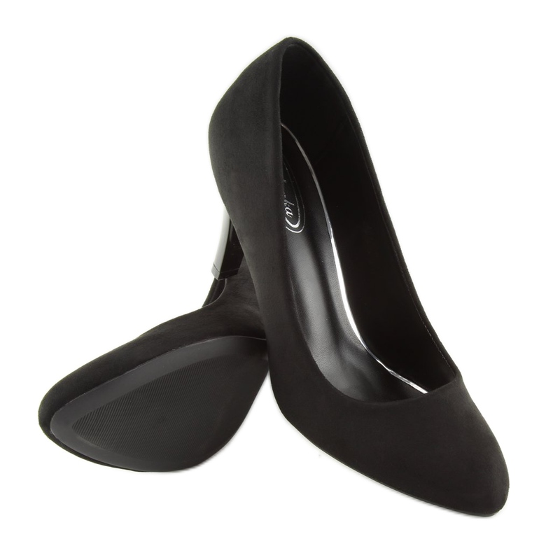 Pumpe s bademovim prstima crne B-41 Black crna 1