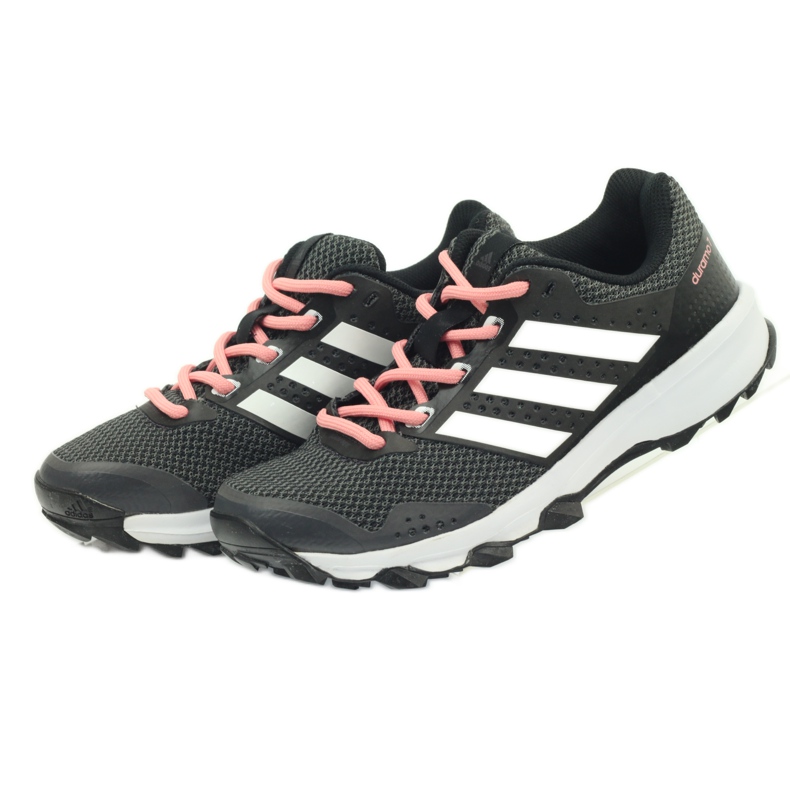 Tenisice za trčanje adidas Duramo 7 Trail W crna ružičasta siva 4