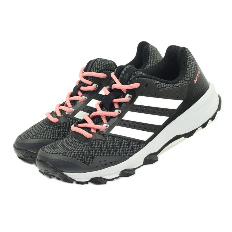 Tenisice za trčanje adidas Duramo 7 Trail W crna ružičasta siva 3