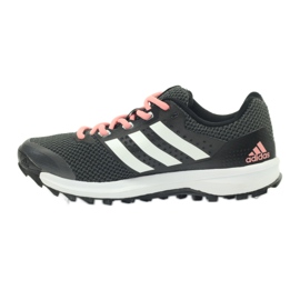 Tenisice za trčanje adidas Duramo 7 Trail W crna ružičasta siva 2