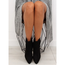 Crne F183 Crne čizme na iglu crno 1