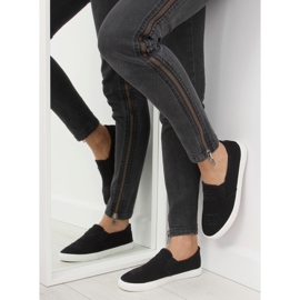 Tenisice slip-on crne BL126P Crna 1