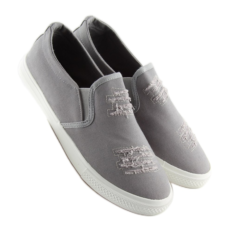 Sive slip-on tenisice BL126P Siva 2