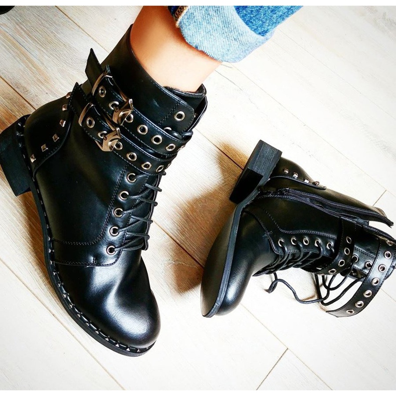 Seastar Ležerne radne čizme crna 2