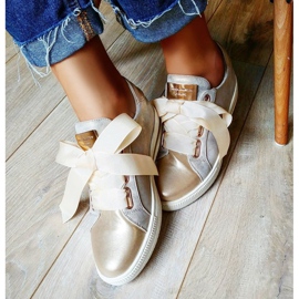 Filippo Zlatne vezane cipele zlatna 1