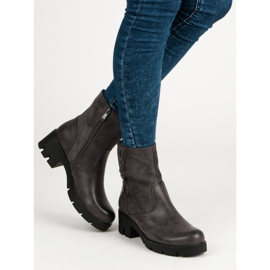 Filippo Udobne čizme sa zaštitnikom siva 1