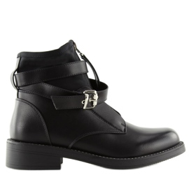 Crne ženske čizme NS10P crne crna 2