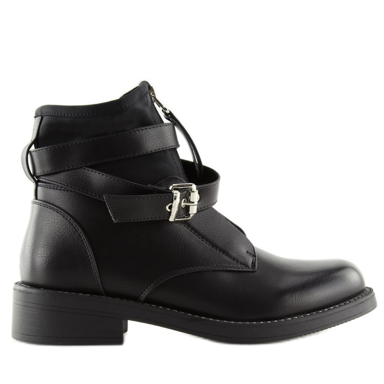 Crne ženske čizme NS10P crne crno 2