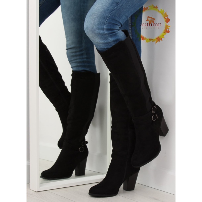 Crne štikle sa visokim potpeticama 103-GG crne crno 1