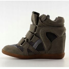 Tenisice od antilopa 6040 D. Siva 1